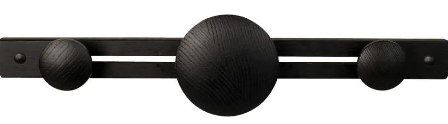Sale Knagg Ø45 mm svartmalt eik