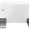 Home it Knaggrekke flex hvit med 6 knagger 48,4 cm