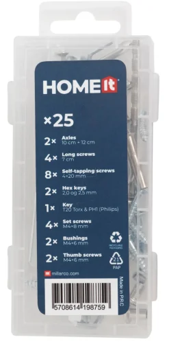 Best Home it Knekkeskruesett 25 deler