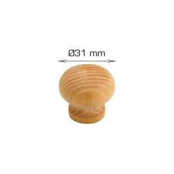 Best Home it Knott bøk 31 mm - 2 stk.