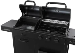 Outlet Grillexpert Kombigrill til gass og kull - ® Svart
