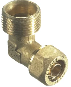 New Kompresjonsvinkel 15 mm x 3/4" Messing