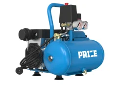 Sale PRIZE Kompressor stillegående 0,75 hk og 6 liters tank -