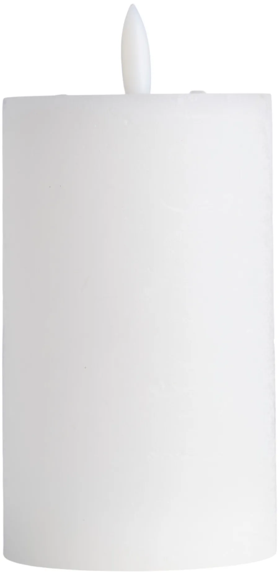 Discount DAY Kubbelys med 3D LED-flamme H12,5 cm
