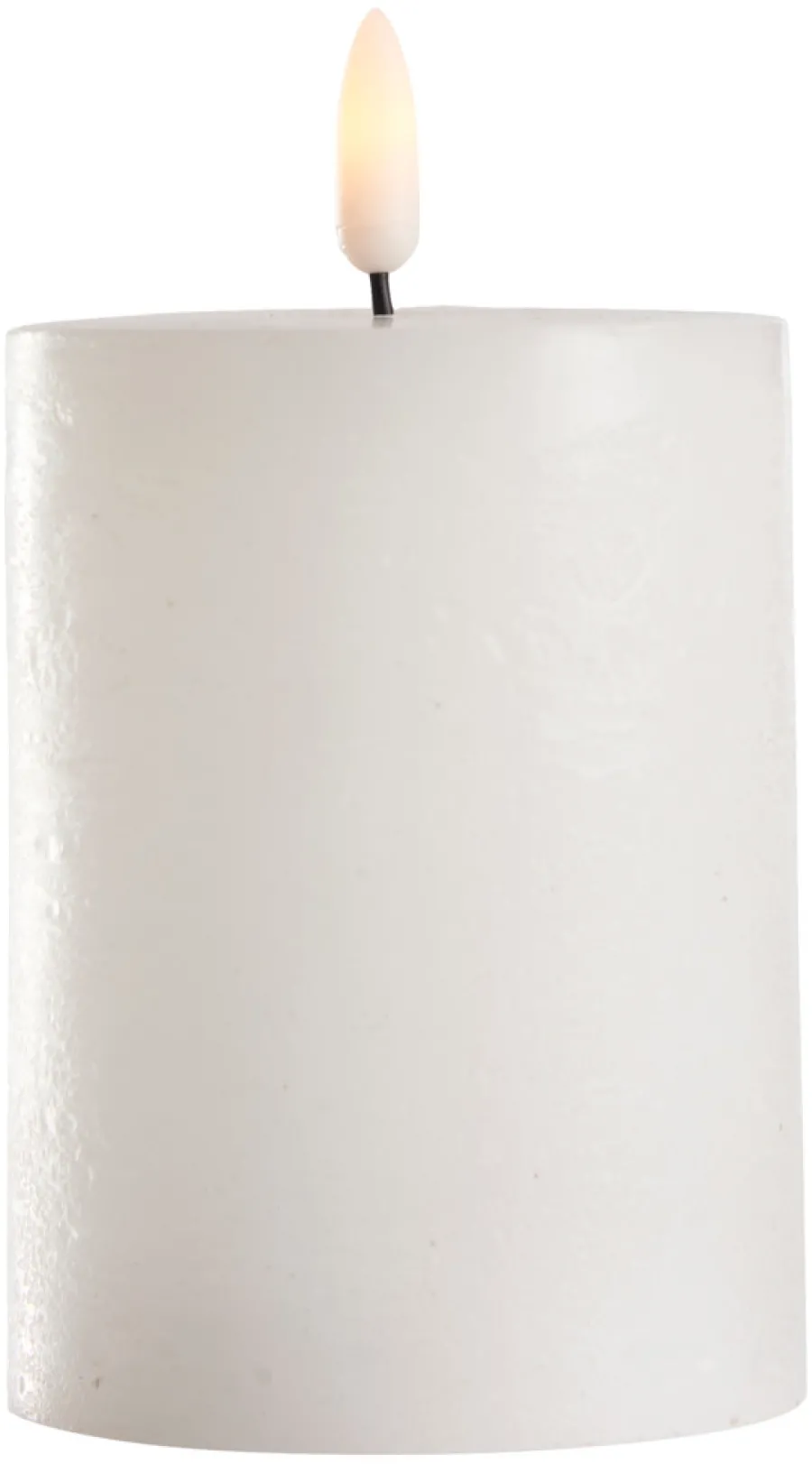 Sale DAY Kubbelys med 3D LED-flamme H10 cm