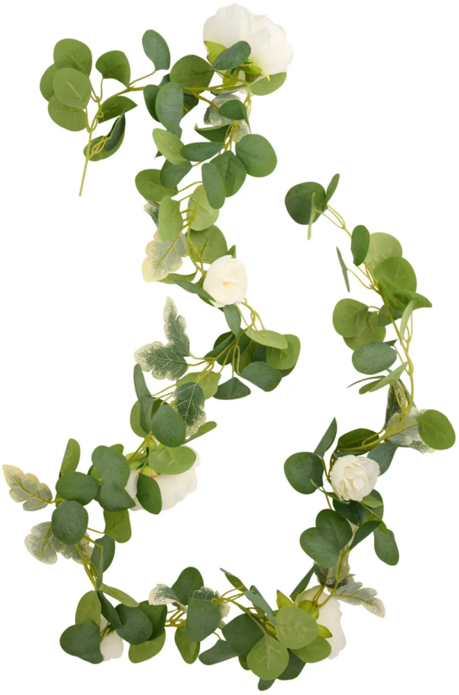 Hot Kunstig blomsterranke 210 cm Hvit