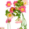 Discount Kunstig blomsterranke rosa 210 cm