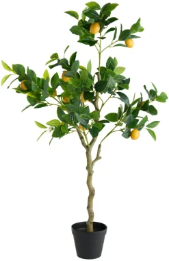 Clearance Kunstig sitrontre 120 cm