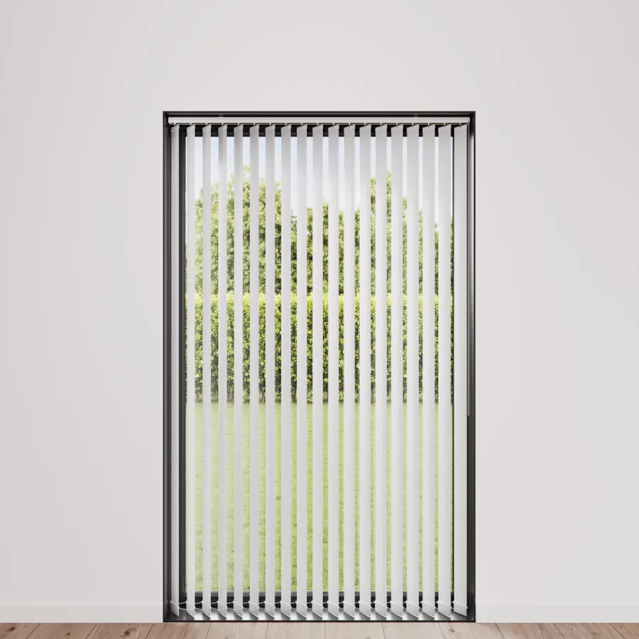 Discount Lamellgardin 150 x 250 cm Hvit