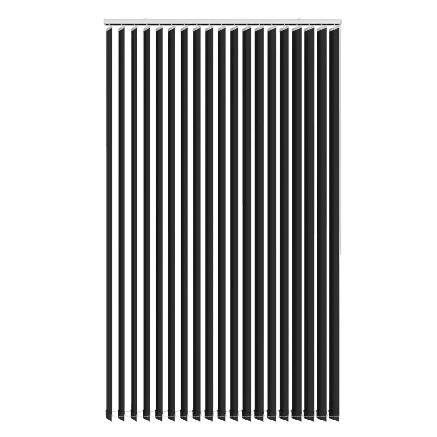 Discount Lamellgardin 150 x 250 cm Svart