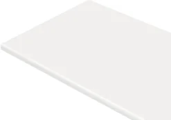 Laminatbenkeplate hvit 28 mm x 61 x 260 cm