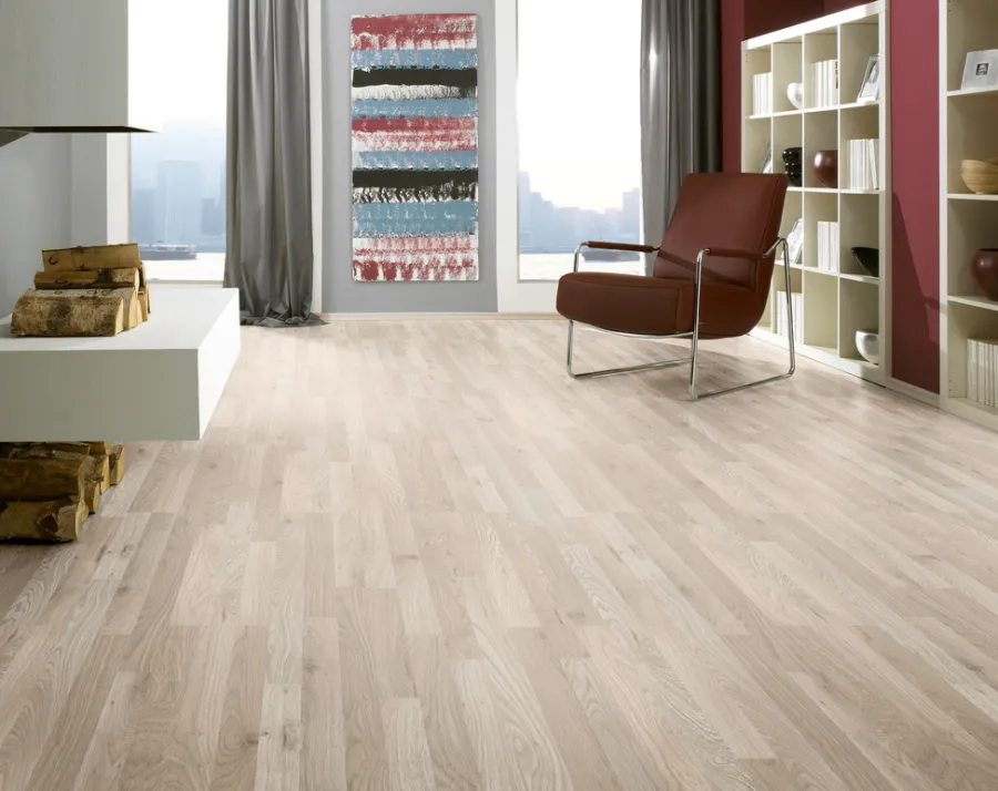 Sale Readyfix Laminatgulv Planet Collection - Hvit eik