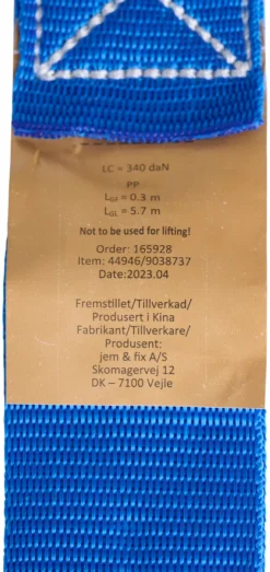 Online Autozone Lastestropp 50 mm x 6 meter -