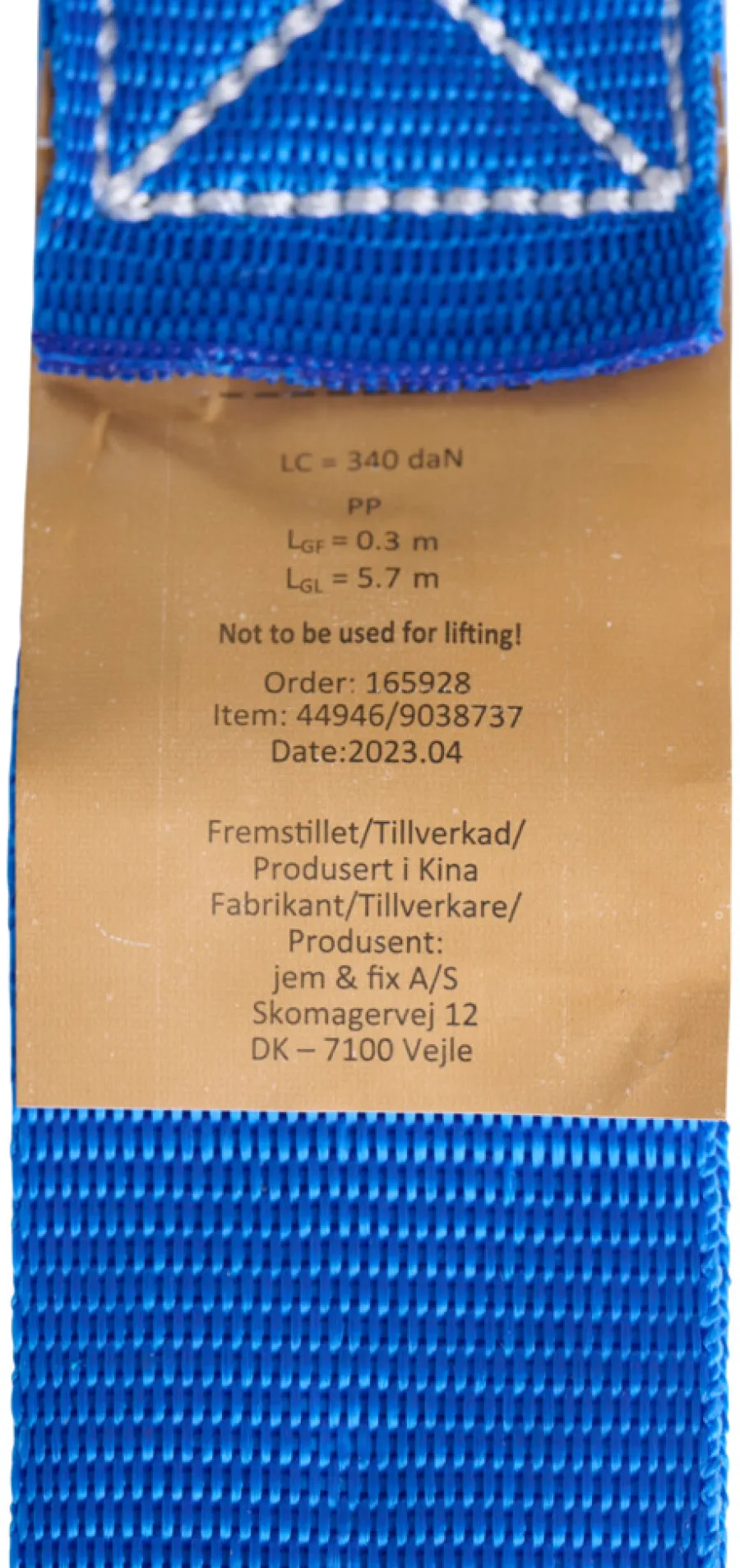 Online Autozone Lastestropp 50 mm x 6 meter -