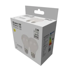 LED-filamentpærer 1,8 W E27 - 2-pk.