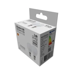 Hot LED-kronepærer 4,9 W E14 - 2 pk.
