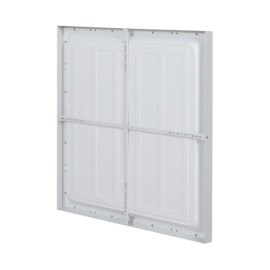 Clearance LED-panellys 60 x 60 x 3,8 cm Hvit