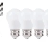 LED-pære krone 4,2 W E27 4-pk.
