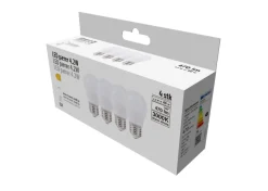 LED-pære krone 4,2 W E27 4-pk.