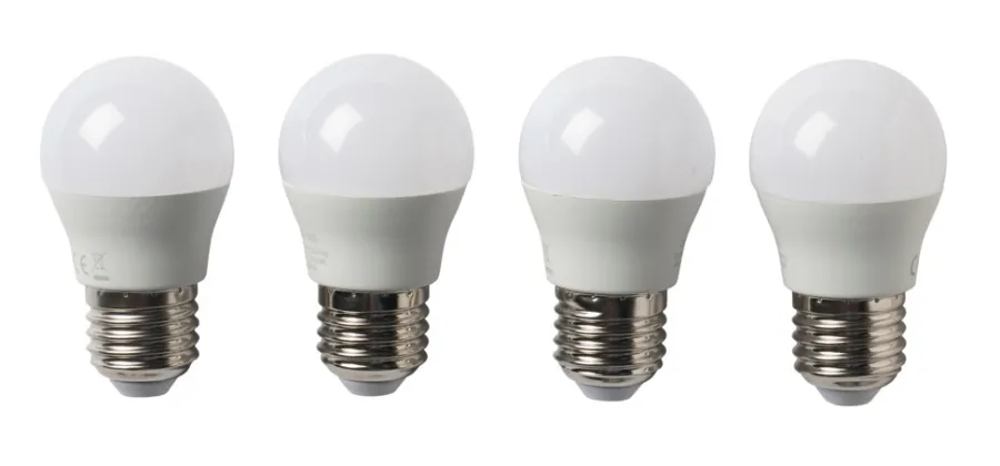 LED-pære krone 4,2 W E27 4-pk.