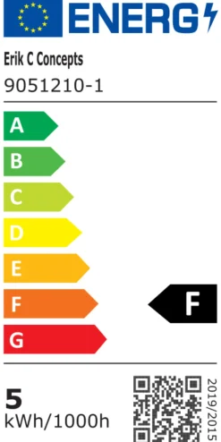 Discount LED-pære 4-pk mignon E14 4,9 W