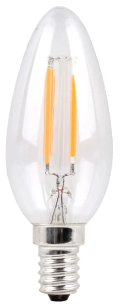 Sale LED-pærer kerte 2,9 W E14 - 2 pk.