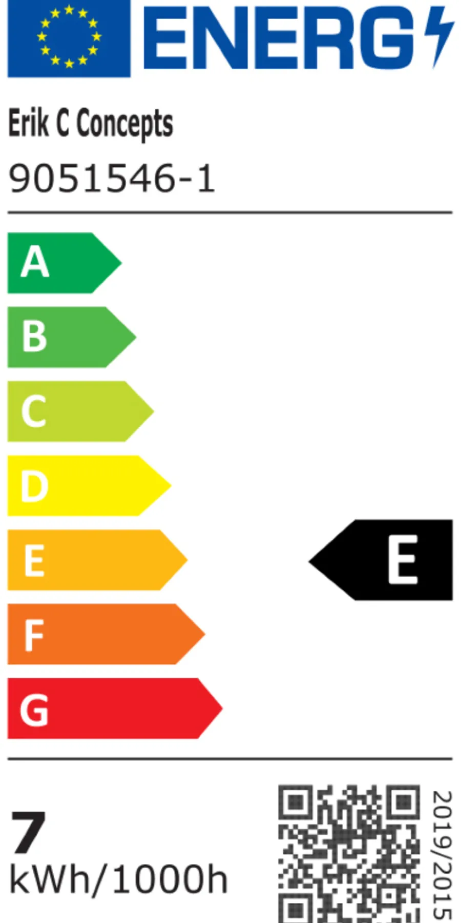 Discount LED-pære standard 7,3 W E27 4-pk.