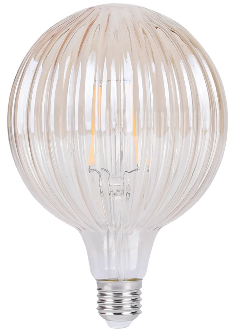 Online LED-pære Stripes Amber 1,4 W E27