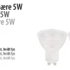 Hot LED-spotpære 5 W GU10 - 2-pk.
