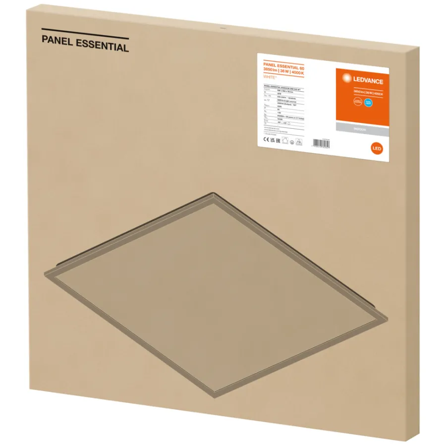 Discount LEDVANCE Panel Essential til innfelling 36 W 600 x 600 mm