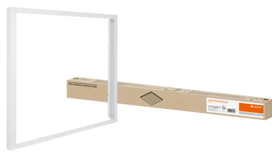 New LEDVANCE påbygningsramme hvit 600×600 mm