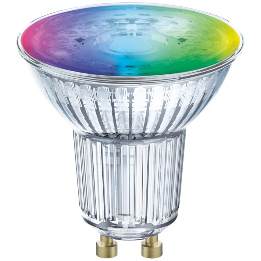 Sale LEDVANCE SMART+ spotpære PAR16 farge GU10 5 W