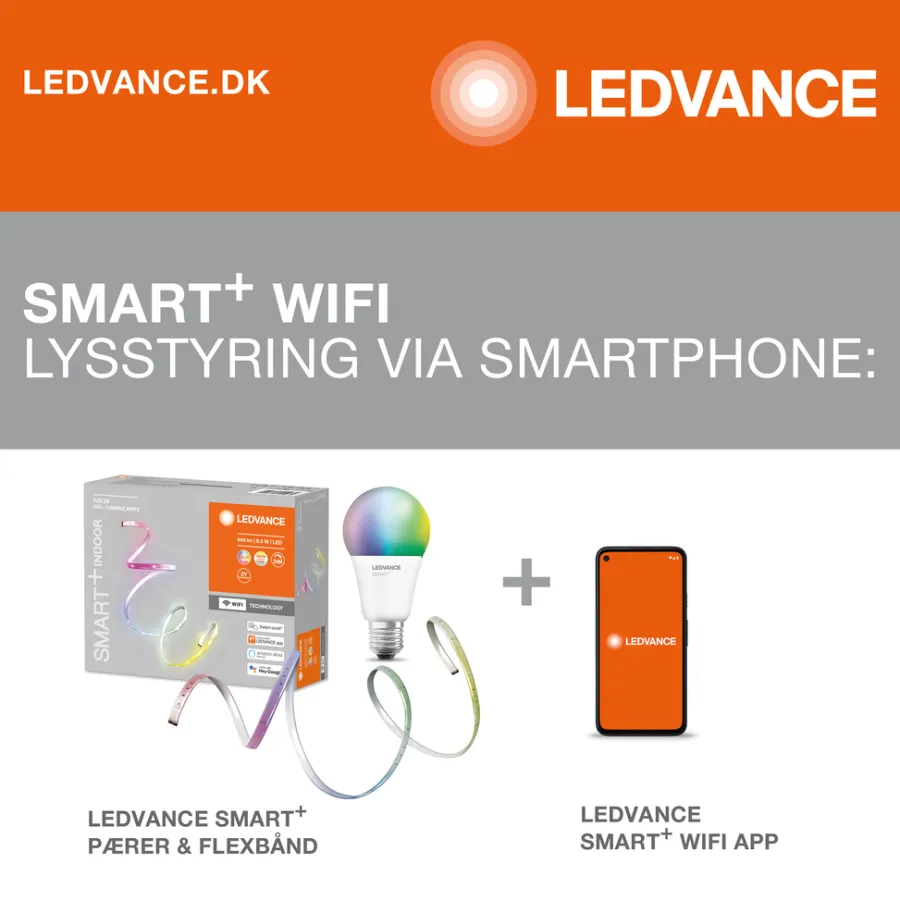 Discount LEDVANCE SMART+ standard pære hvit E27 9 W