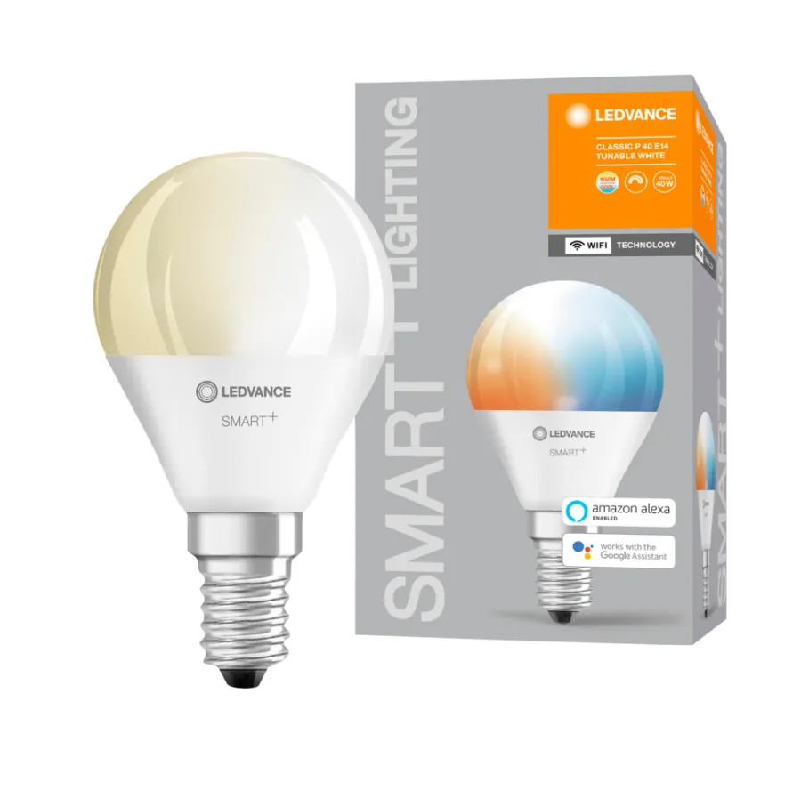 New LEDVANCE SMART+ TW kronepære E14 5 W