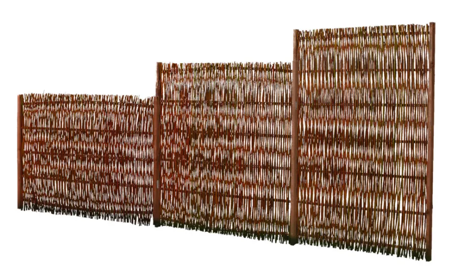 Outlet Levegg i pil rustikk 120 x 100 cm