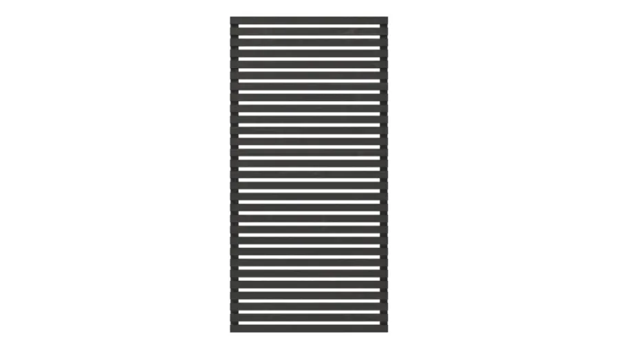 Outlet Levegg svart grunnet 90 x 180 cm