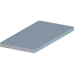 Discount Listprofil flat aluminium - 2 x 25 mm x 2 meter