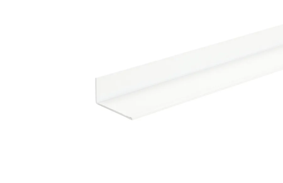 Best Listprofil hvit - 10 x 15 mm x 1 meter