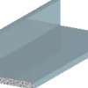 Sale Listprofil sølv - 10 x 15 mm x 2 meter