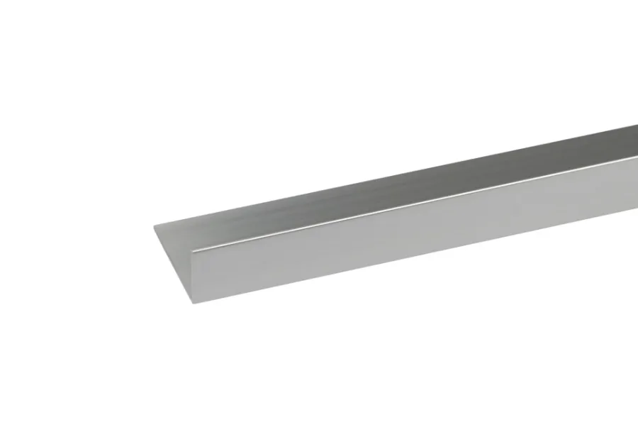 Sale Listprofil sølv - 10 x 15 mm x 2 meter