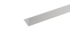 Best Listprofil vinkel aluminium - 15 x 15 mm x 2 meter