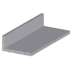 Clearance Listprofil - 10 x 15 mm x 2 m vinkel