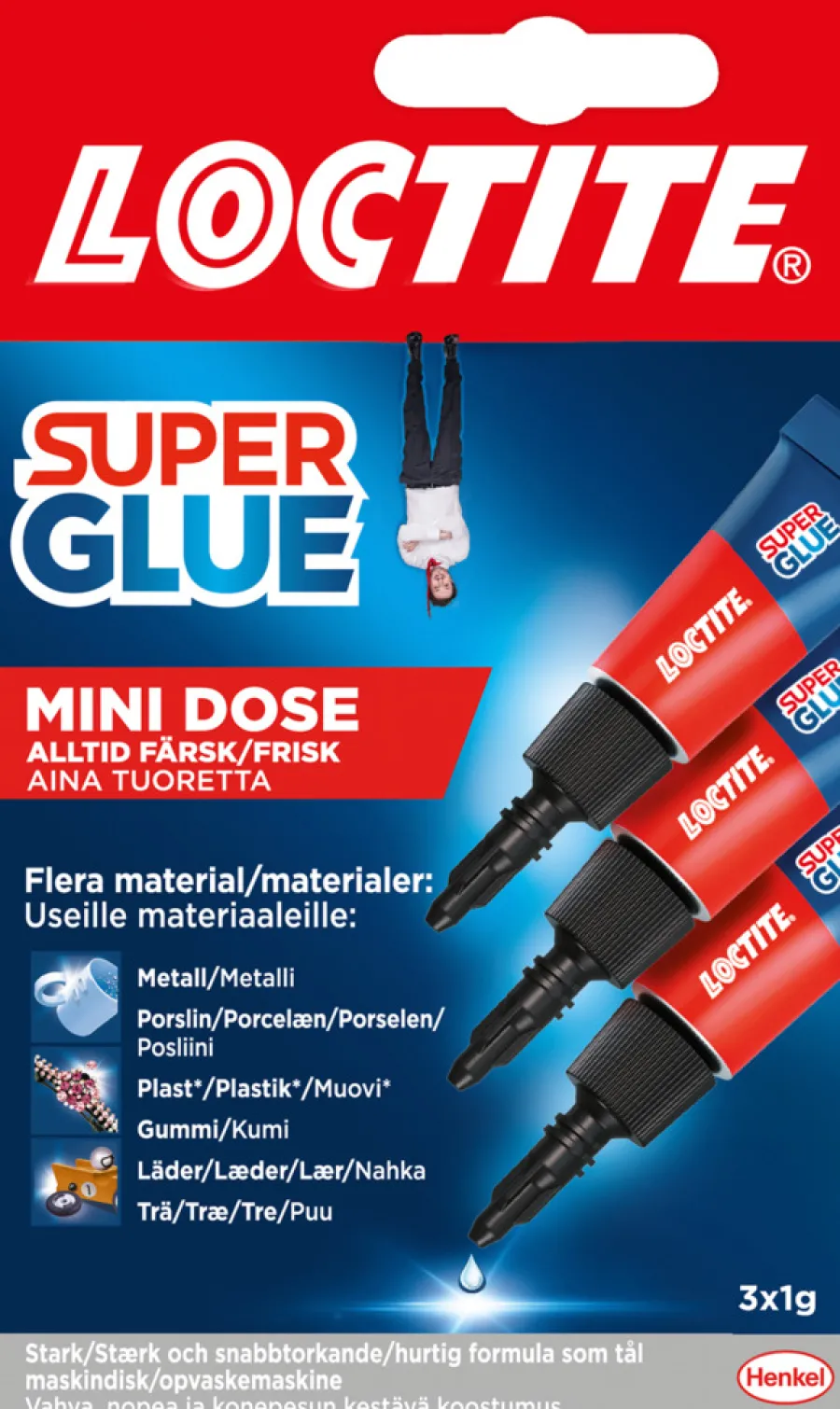 Hot Loctite superlim minitrio