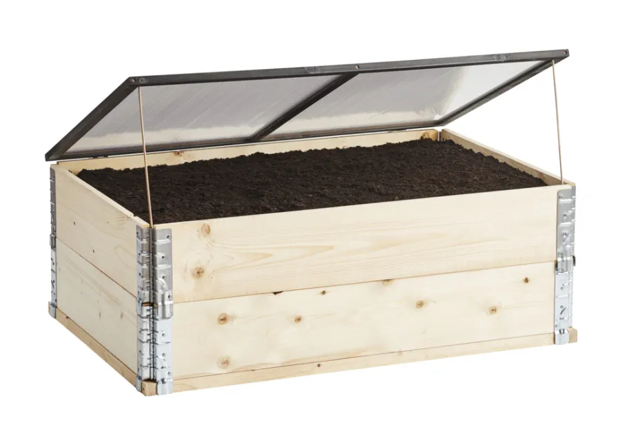 Best Garden Lokk til plantekasse svart 120 x 80 cm - ®