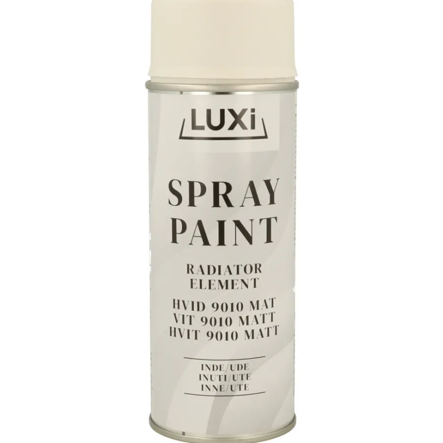 Clearance Luxi radiatorspray hvit matt - 400 ml