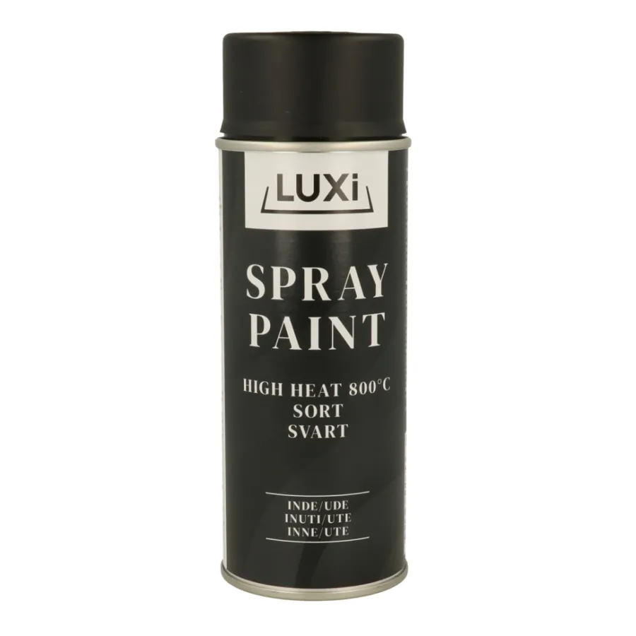 Online Luxi spraymaling high heat svart - 400 ml