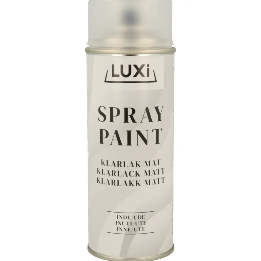 Clearance Luxi spraymaling klarlakk matt - 400 ml