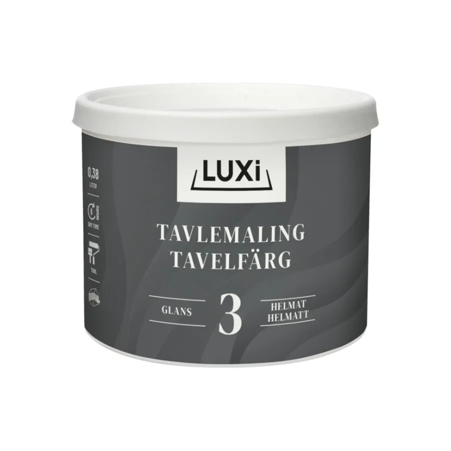 Hot Luxi tavlemaling 380 ml Svart
