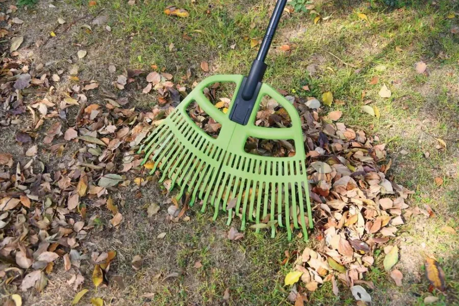 Outlet Garden Løvrive 2-i-1 - ® Grønn