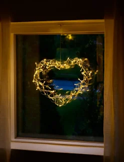 Sale Stemning Lyshjerte 80 LED-pærer 40 cm